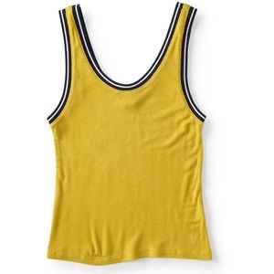 Aeropostale Tank Top yellow